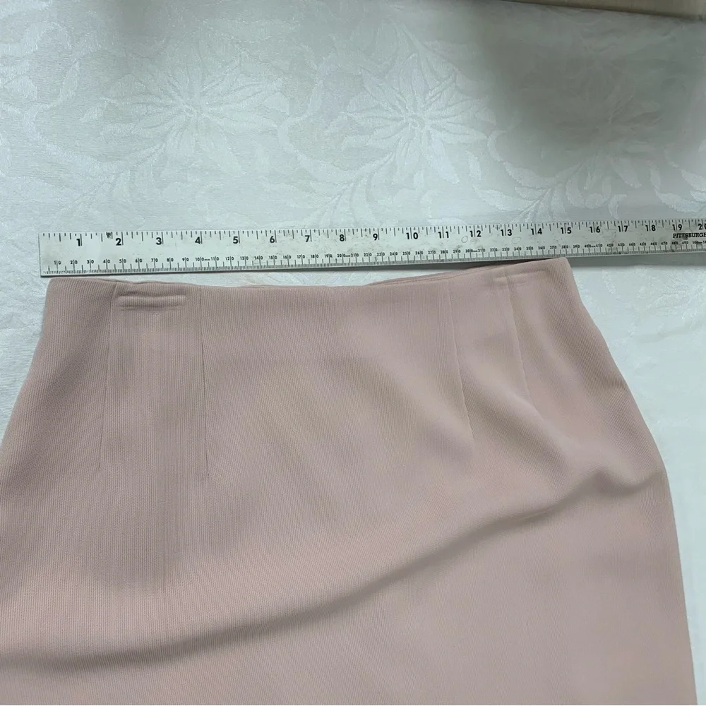 Dusty Pink Maxi Pencil Skirt for Cocktail